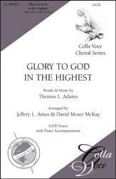 Glory to God in the Highest SATB choral sheet music cover